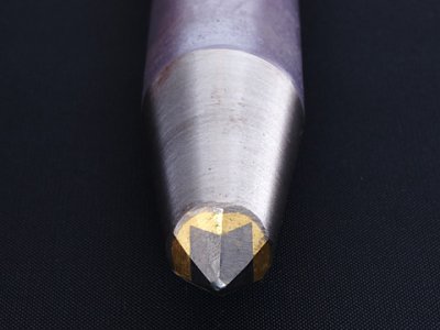 Photo1: [KONDO] Stone Chipping Chisel (D=30mm Bits=10mm*12mm, embed)