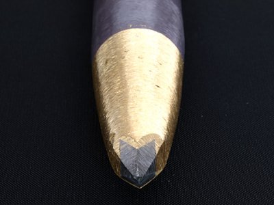 Photo1: [KONDO] Stone Chipping Chisel (D=28mm Bits=9mm*12mm, roll)