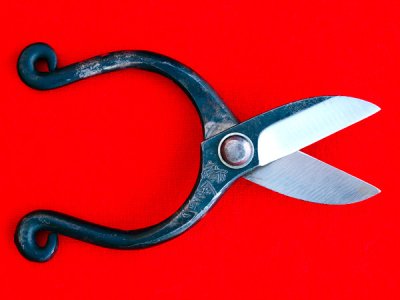 Photo2: [KANETAKA] Ikenobo Pocket Shears (Full length 107mm)