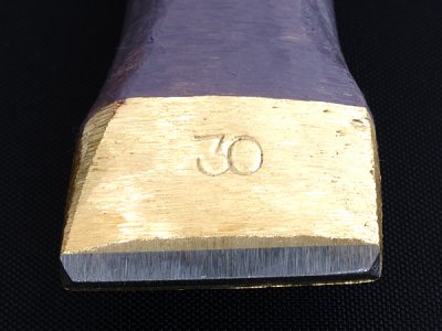 Photo1: [KONDO] Flat Chisel 30mm (21mm handle)