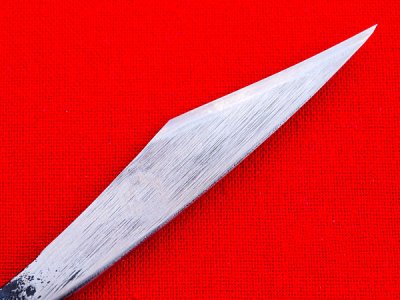 Photo2: [KANETAKA] Cutting knife (righthand, White Paper steel, Torsion design)