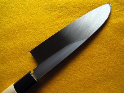 Photo1: [MINAMOTO-IZUMIMASA] Banno hocho 165mm (Single edge) For home use