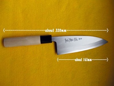 Photo2: [MINAMOTO-IZUMIMASA] Deba hocho 165mm For home use