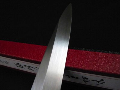 Photo3: [MINAMOTO-IZUMIMASA] Yanagiba hocho 300mm SAVIN stainless