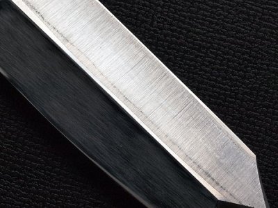 Photo2: [KANETAKA] Japanese Razor (Large, Blue Paper steel, 57mm edge)