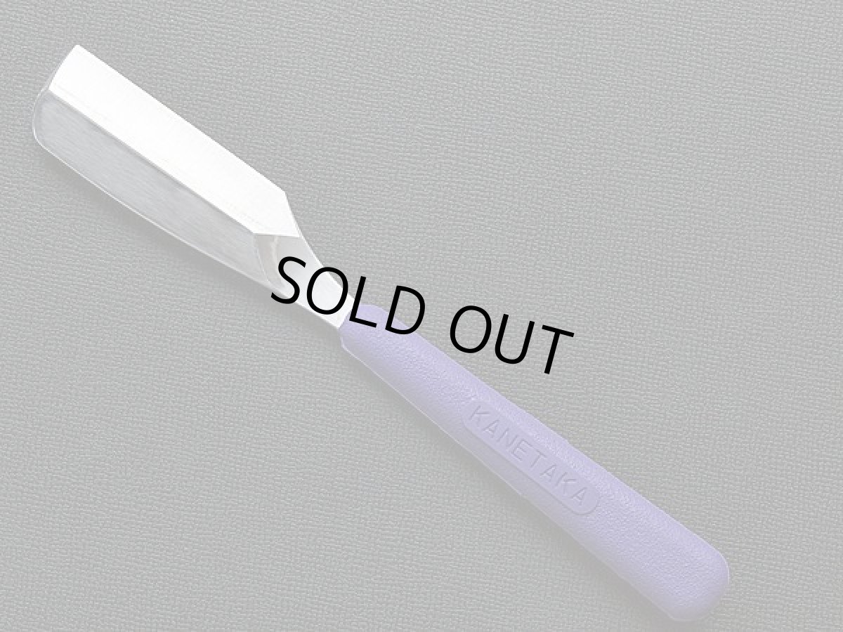 Photo1: [KANETAKA] Japanese Razor (1chogake, White Paper steel, 47mm edge) (1)