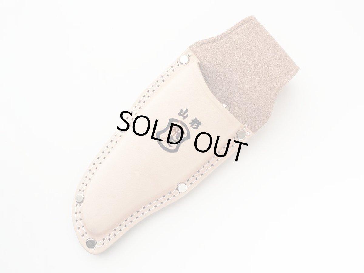 Photo1: [Tobisho] Leather sheath for SR-1, A-type 200mm, B-type 200mm (225mm also available) (1)