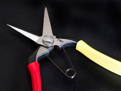 Photo3: [Tobisho] Snipping Pruners (180mm / red & yellow taped)