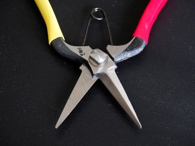 Photo2: [Tobisho] Snipping Pruners (180mm edge / red & yellow taped)