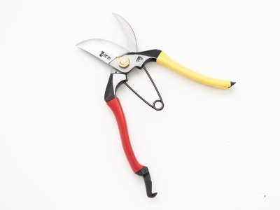 Photo1: [Tobisho] Pruners A-type (180mm, Red and Yellow taped)