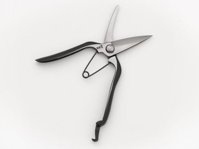 Photo1: [Tobisho] Cutting buds pruner (200mm edges, Left handed)
