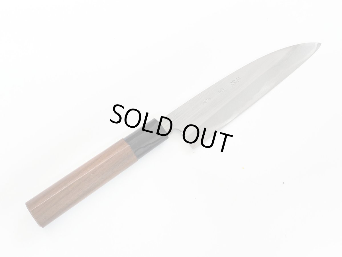 Photo1: [Sasaoka] Wa-petty chef knife about 135mm brade (Blue Papar Steel No.2) (1)