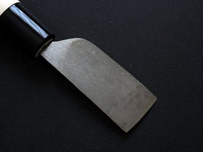 Photo3: Leather knife width 28mm (1.10inch) Left hand