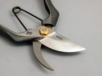 Photo2: [Tobisho] Full-Body Forged A-type Pruning Shears 185mm (7.3")