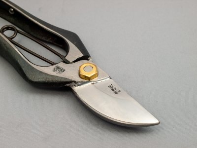 Photo1: [Tobisho] Full-Body Forged A-type Pruning Shears 185mm (7.3")