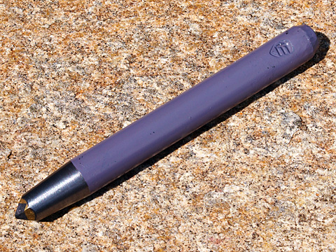 Photo1: [KONDO] Stone Chipping Chisel (D=22mm Bits=9mm*12mm, embed) (1)