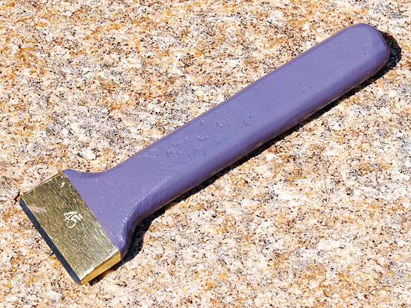 Photo1: [KONDO] Widely Chisel 45mm (24mm*16mm handle) (1)