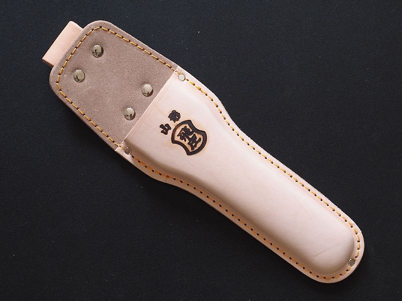 Photo1: [Tobisho] Leather sheath for any type of One hand secateurs (1)