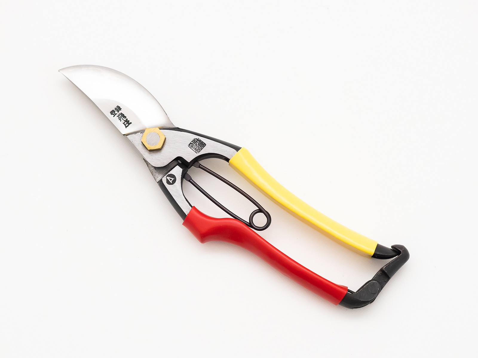 Photo1: [Tobisho] Pruners New A-type (200mm, Red and Yellow taped) (1)