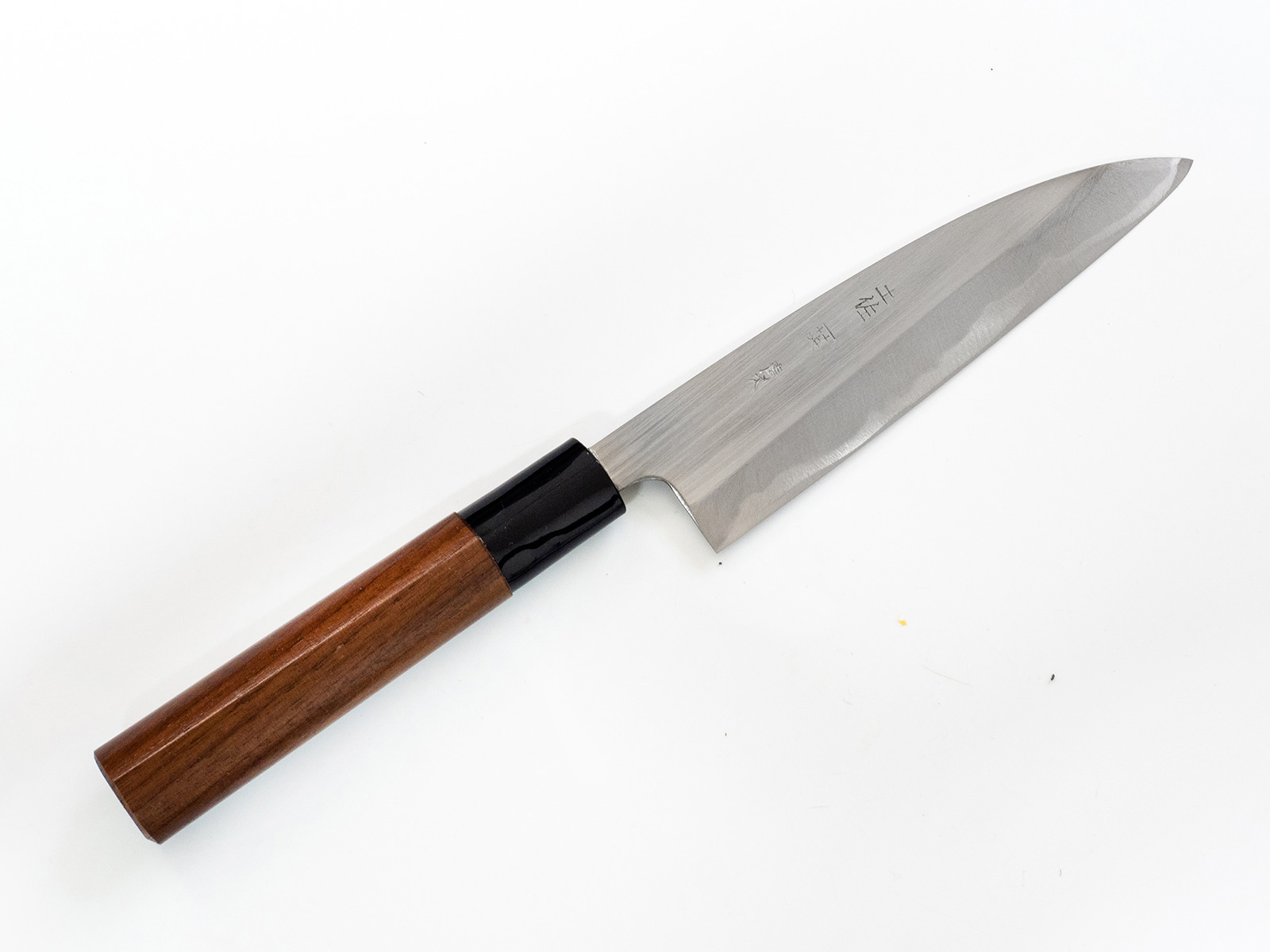 Photo1: [Sasaoka] Wa-petty chef knife about 135mm brade (Blue Papar Steel No.2) (1)