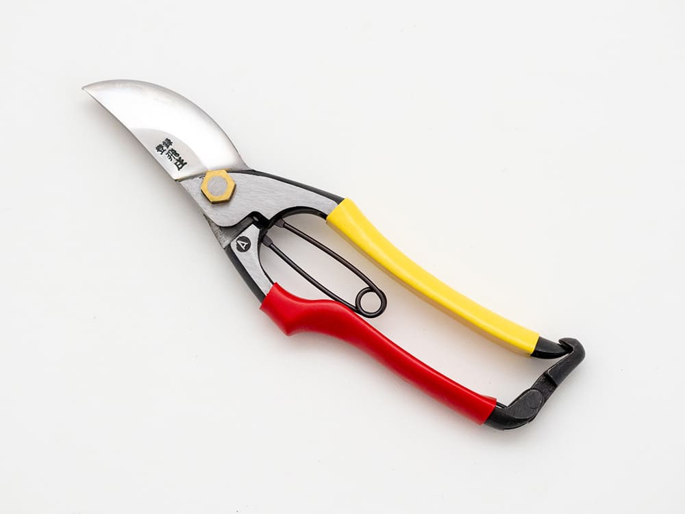 [Tobisho] Pruners A-type 200mm (Red and Yellow taped handle)